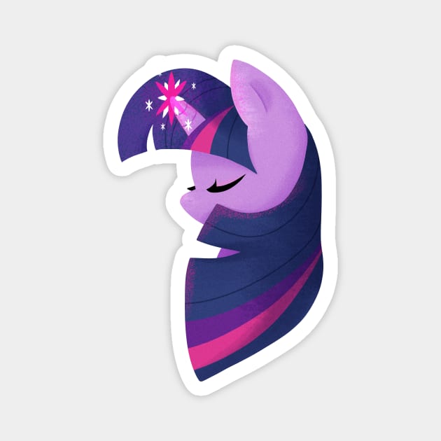 Pony Portrait - Twilight Sparkle Magnet by SmidgeFidge