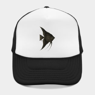Black Angelfish - Vintage Japanese Style - Angel Fish Hat