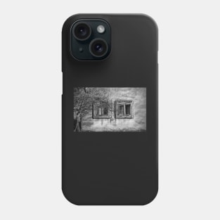 Windows in Cigoc in Central Croatia Phone Case