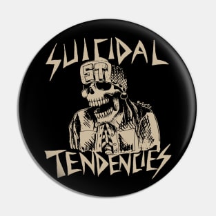 suicidal tendencies vintage Pin