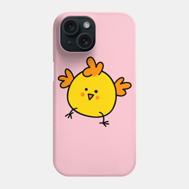 Dancing Easter Chick Phone Case by Squeeb Creative