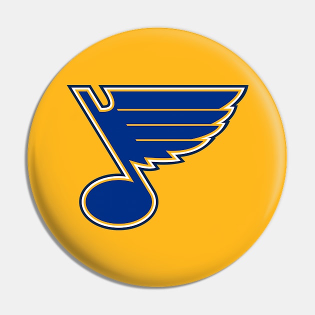 St Louis Blues Pin by Lesleyred