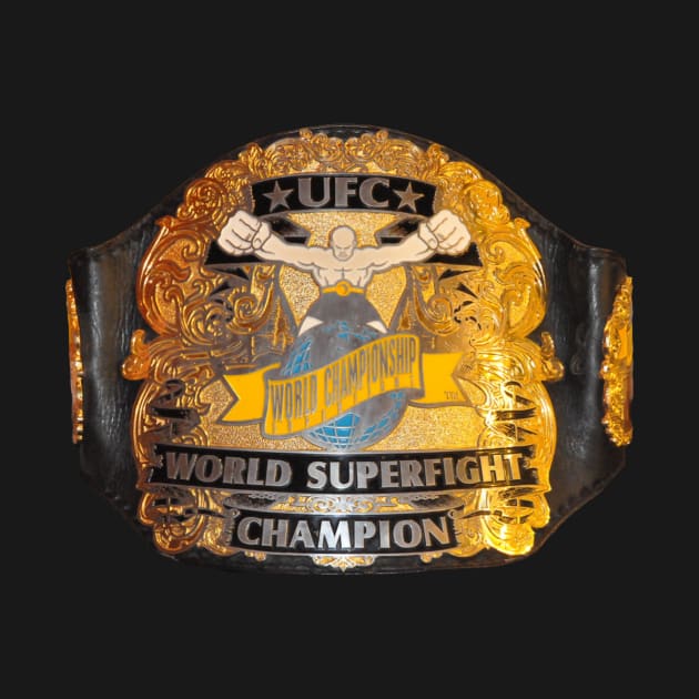 UFC Vintage Belt by FightIsRight