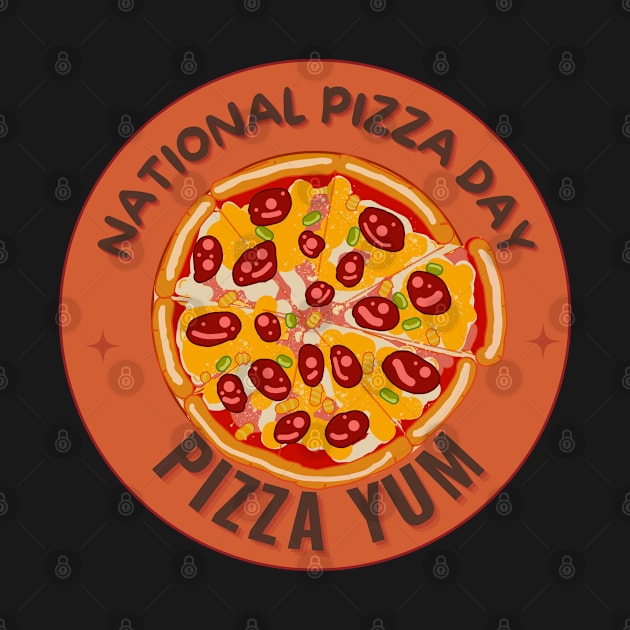 Pizza Day, Pizza is Love, National Pizza Day by Shirt &Tingz