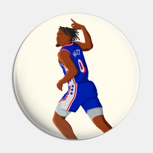 Tyrese Maxey - Philadelphia 76ers Basketball Pin