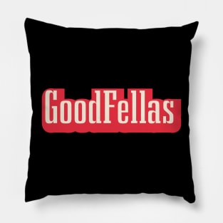 Goodfellas Red Pillow