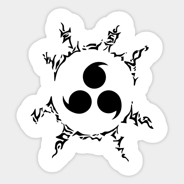 Naruto Curse Seal Naruto Curse Seal Sticker Teepublic