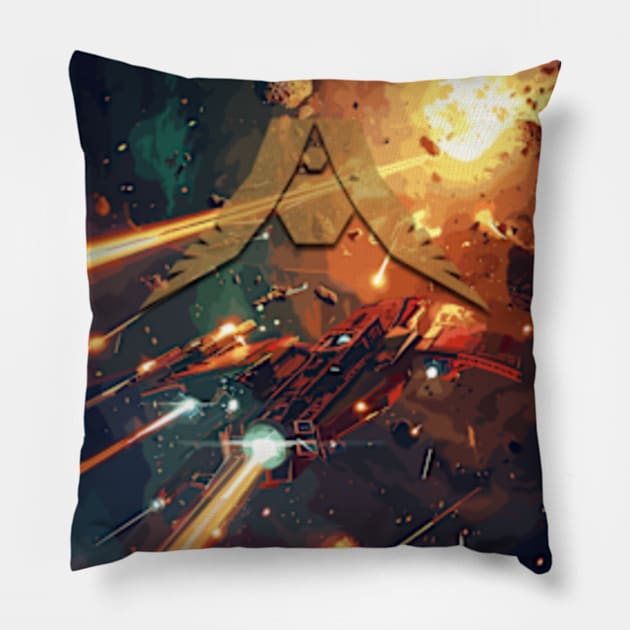 Homeworld 3 Fanart Pillow by moreirapod