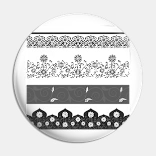 Elegant monochrome china Pin