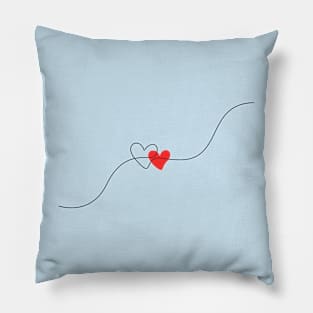 Simple hearts Pillow
