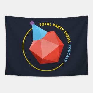 Total Party Thrill Podcast Logo Tapestry