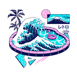 Vapor Wave Pool T-Shirt