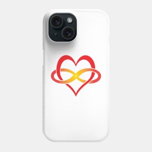 I love you for infinity Phone Case