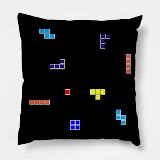 Tetris Scattered Pillow