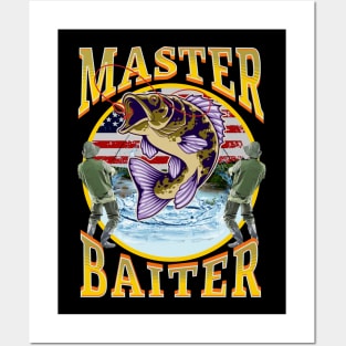 Master Baiter Worldwide Fishing Posters and Art Prints for Sale