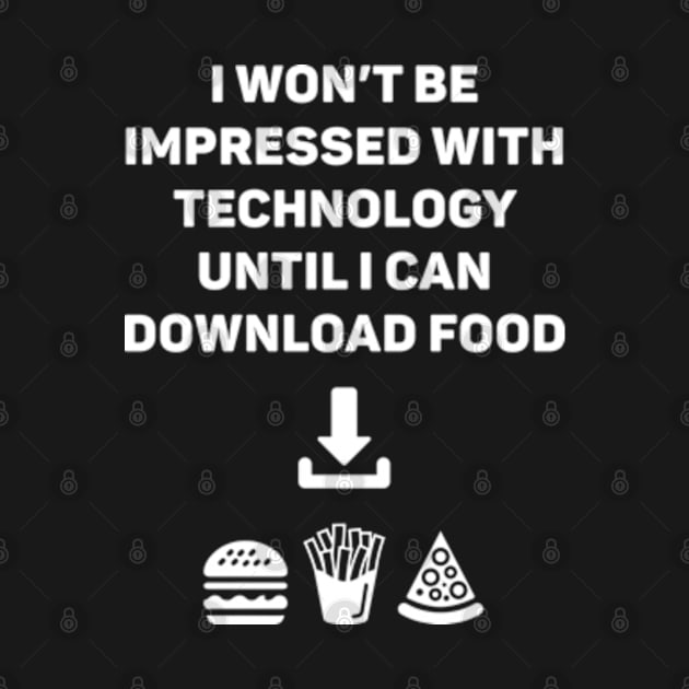 I Won't Be Impressed With Technology Until I Can Download Food by Three Meat Curry