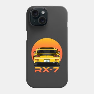 Mazda RX-7 JDM Initial-D Drift Ver B Phone Case