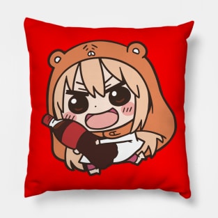 Drinking soda Pillow