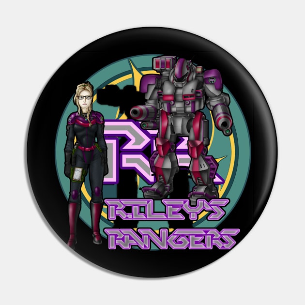 Riley's Rangers Pin by Oswald's Oddities