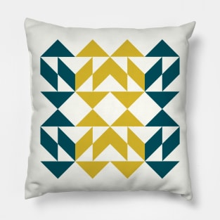 Modern Geometric Shapes Pillow