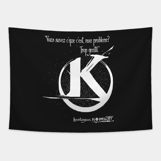 Do you know what my problem is? Too kind. Tapestry by Panthox