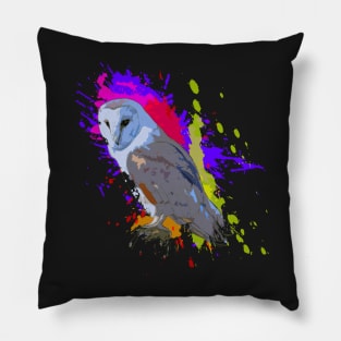 Explosive Owl Pillow