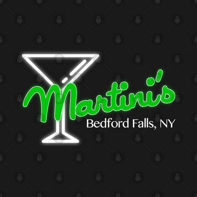 Martini's Bar by PopCultureShirts