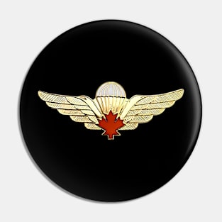 Canadian Jump Wings Pin