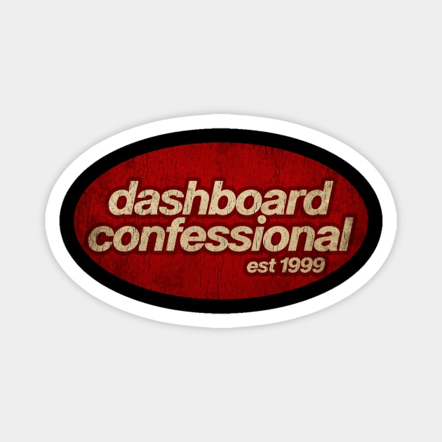 Dashboard Confessional - Vintage Magnet by Skeletownn