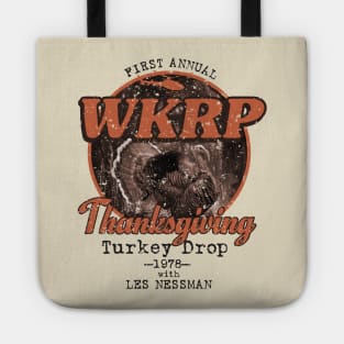 WKRP Turkey Drop with Les Nessman (Rough) Tote