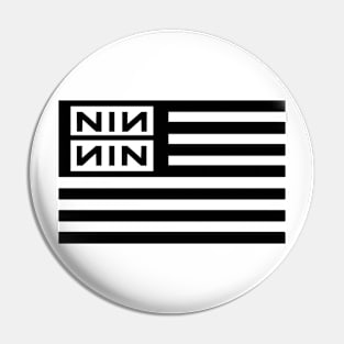 The Rock Of NIN Pin