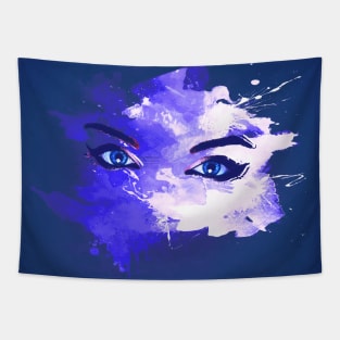 Blue eyes Tapestry