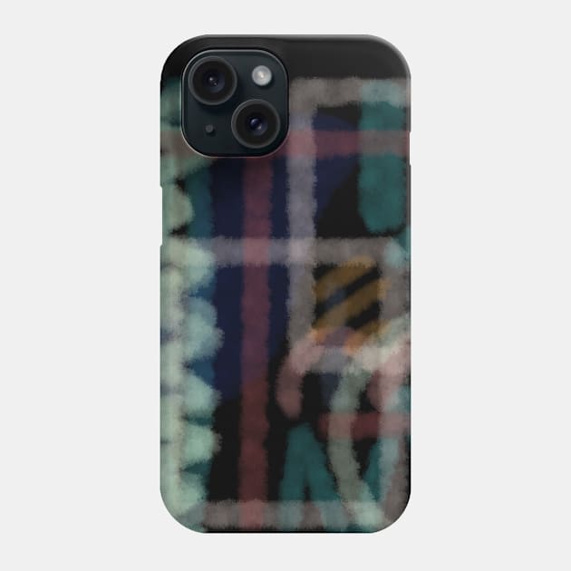 Black Rainbow Abstract Phone Case by G.G.  Goods