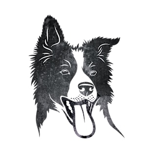 Border collie Face T-Shirt