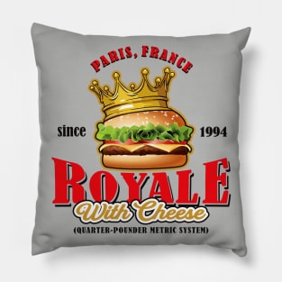 Royale With Cheese Pillow