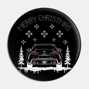 Toyota Supar Christmas Pin