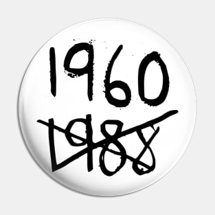 1960 - 1988 Doodle Black Pin