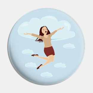 Into the clouds Pin