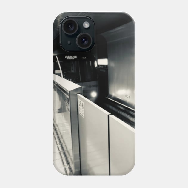 Japanese subway station Phone Case by heihewhite