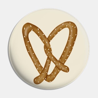 Pretzel Heart Pin