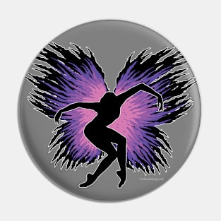 Winged Dancer Pin