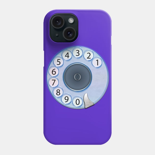 Rotary Telephone Dial Phone Case by Tapan