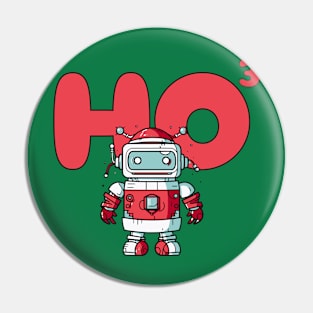 HO3 Christmas Droid is Here For the Holidays Pin