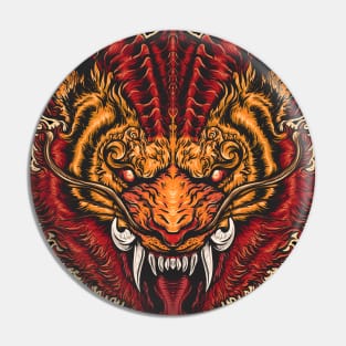 Mythical Tiger Pin