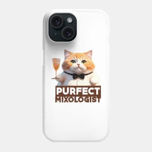 Just a Purrfect Mixologist Cat Phone Case