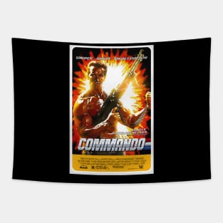 Commando alternate movie poster Tapestry