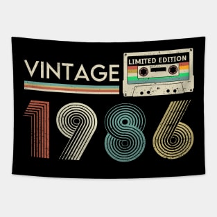 Vintage 1986 Limited Cassette Tapestry