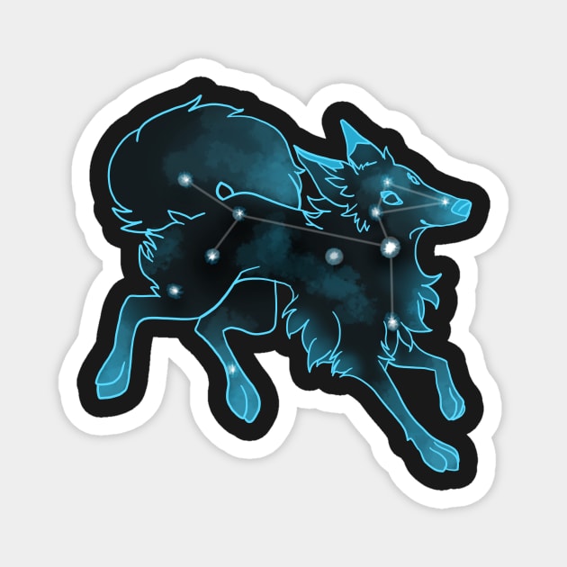 Canis Major Magnet by YamiSnuffles