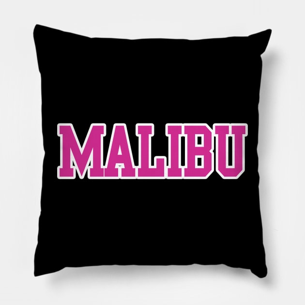 Malibu Pillow by JDaneStore