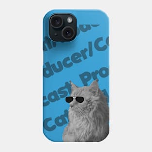 Podcast Producer Cat: chic edition Phone Case